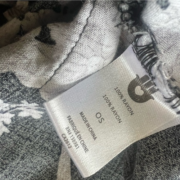 Spiritual Gangster OS Maya Black Floral Long Kimono One Size Casual - Picture 11 of 13